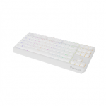 Genesis | THOR 230 | Mechanical Gaming Keyboard | Wireless | US | White | 2.4 GHz, Bluetooth, USB | Outemu Red