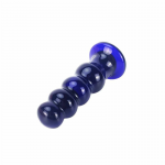 TOYJOY Buttocks The Radiant Vibrating Glass Plug 5 Modes Transparent