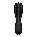 Rocks-Off Threesome 2 Multi-Arm Rechargeable Vibrator, Pink, Waterproof
