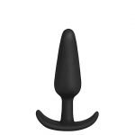 Doc Johnson Classic Smooth Tapered Plug 12 cm Black - Ergonomic Shape