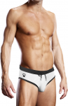 Prowler Swim Brief S White - Quick-Dry Athletic Swimwear