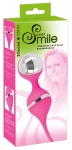 Sweet Smile Vibrating Pelvic Floor Training Balls Pink USB 18cm