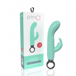The Screaming O Primo RabbitKiwi Rechargeable Silicone Model - 4.5&rdquo; Green