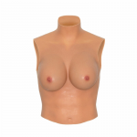 HIDDEN DESIRE ALTER EGO Silicone Wearable Breast Shirt E-Cup Flesh Tone