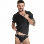 ANAIS MEN Petrol Microfiber T-Shirt S - Soft Fitted Performance Top
