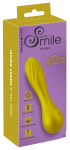 Sweet Smile Flexible Swirl Metallic Silicone Vibrator 16cm Waterproof