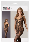 Cottelli Collection Lace Catsuit S/M Open-Back Black Bodystocking