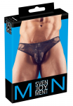 NEK Men's Stretch Lace Briefs Black M - Breathable Comfort Fit
