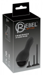 Rebel 3Di Glans Stimulation Device with Flexible Dilators, Black