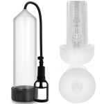 Pump Addicted RX7 Transparent Vacuum Pump with Intimate Sleeve, 24cm