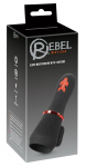 Rebel Dual Motor Intimate Stimulator Compact Waterproof Black 16.9cm