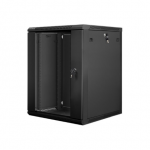 Lanberg 19" 15U 600x600 juoda sieninė rack spinta V2