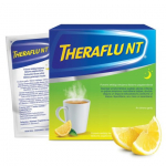 THERAFLU NT milteliai geriamajam tirpalui N10 (žaliosios arbatos ir citrinos skonio)