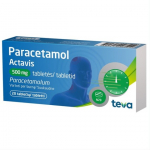 PARACETAMOL Actavis 500mg tab. N20