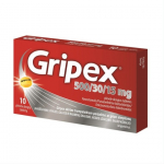 GRIPEX 500mg/30mg/15mg tab. N10