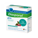 MAGNESIUM DIASPORAL Pro &scaron;irdies veiklai ir kraujospūdžiui milt. N20