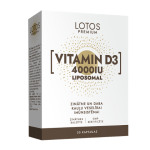 LOTOS PREMIUM Liposomal Vitamin D3 4000TV kaps. N30