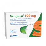 GINGIUM 120mg plėv.dengt. tab. N30