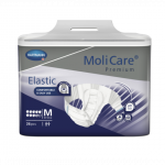Sauskelnės MOLICARE Premium Elastic 9 la&scaron;ai M N26