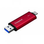 Kingston Dual Portable/2TB/SSD/Extern&iacute;/Červen&aacute;/5R | 2050600804 | 740617352214