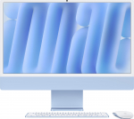 Komputer Apple APPLE 24inch iMac with Retina 4.5K display Apple M4 chip with 10core CPU and 10core GPU 16GB 512GB SSD Blue | MWV33D/A | 195949597589