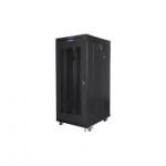 Lanberg | Rack cabinet 19" free-standing 27U/600x600 (flat pack) with mesh door, LCD | FF01-6627-23BL | Black | FF01-6627-23BL | 5901969439731