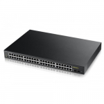 ZyXEL GS1900-48HP, 48p (48Gigabit RJ45 + 2 SFP,), IPv6, WebManaged, PoE 802.3at | GS190048HPV2-EU0101F | 4718937609543