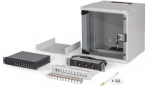 DIGITUS Netzwerk-Set 254 mm (10'') - 6HE, 312x300 mm (BxT) gr | DN-49100-SET | 4016032499404