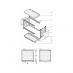 SCHROFF SCHROFF RatiopacPRO AIR Obudowa rack 19, osłona z możliwością rozbudowy, 3/4 U, 84 U, 315 mm | 4036088032622 | 4036088032622