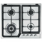 Płyta grzewcza DeLonghi De'Longhi TAF 46 PRO płyta kuchenna Stal nierdzewna Wbudowany 58 cm Gaz 4 stref(y) | 0132250269 | 8004399039339