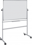 Tablica suchoś. -magn. BI-OFFICE, 120x90cm, obrotowa, mobilna, lakierowana, rama alu. | GRV0201020101 | 5603750106395