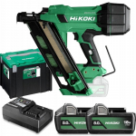 HIKOKI GWOŹDZIARKA 18V NR1890DCA WQZ 30-34&deg; 50-90mm 2x5,0Ah BL HSC | NR1890DCAWQZ | 4966376415977