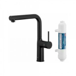 Bateria kuchenna KFA DUERO PURE MOVE PULL-OUT z funkcją filtracji wody i wyciąganą wylewką, czarna + Filtr HYDRO+ 6623-422-81 | 5907571660358 | 5907571660358