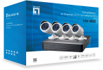 LevelOne DSK-8001 zestaw do monitoringu wideo przewodowy 8 kan. | DSK-8001 | 4015867236659