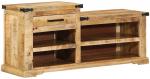 vidaXL Ławka do but&oacute;w 110x35x50 cm Lite drewno mango | 4019631 | 8721158511768