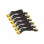 Kabel zasilający APC AP8706S-WW 6szt kabli C13 - C14, 1,8m zabezpieczenie przed wypięciem. | AP8706S-WW | 0731304296492