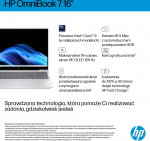 HP OmniBook 7 16-az0220nw - Core 7 240H | 16''-2K | 16GB | 512GB | Win11Home | Srebro lodowcowe | 0199485516417 | 0199485516417