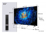 TCL C6KS 65C6KS TV 165.1 cm (65") 4K Ultra HD Smart TV Wi-Fi Metallic | 65C6KS | 5901292525828