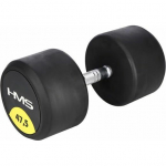 HMS &lrm;&lrm;Hantel HG PRO gumowany 1 x 47.5 kg | 17-66-170 | 5907695539585