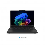 Lenovo ThinkPad T16 Gen 5 16 WUXGA ULT5-325/16GB/512GB/Intel Graphics/WIN11 Pro/Nordic Backlit kbd/Black/FP/5G Upgradable/3Y Warranty | Lenovo | 21WT000WMX | 199275427923