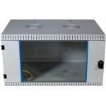 EFB 48,26cm Wandgehause GRAU 12HE Tiefe 600mm 1-teilig komplett vormontiert RAL7035 Seitenwaende abnehmbar Abschliessbar | 691712VGR.60 | 4049759212957