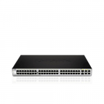 D-Link DGS-1210-52 L2/L3 Smart+ switch, 48x GbE, 4x RJ45/SFP, fanless | DGS-1210-52/E | 790069373138