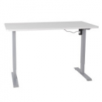 ERGO stalas su 1 varikliu, 140x70 cm, baltas