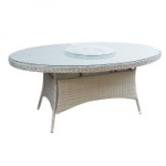 ASCOT stalas 180x120xA75cm, pilkas