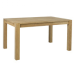 Valgomojo stalas CHICAGO NEW 140x90xH76 cm, stalvir&scaron;is: MDF su natūraliu ąžuolo luk&scaron;tu, spalva: natūrali, apdaila: aliejus