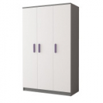 Idzczak Drabužinė 3D 19 - SMYK II Heather White + Gray