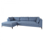 Kampinė sofa BRIA VN, mėlyna