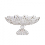 LOFT lėk&scaron;tė su kojelėmis, D33xH16cm, permatoma