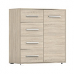 Idzczak komoda FRIDA MINI 01 1D4S SS Sonoma Oak/Sonoma Oak