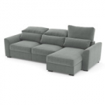 TITTO kampinė sofa-lova, &scaron;viesiai pilka